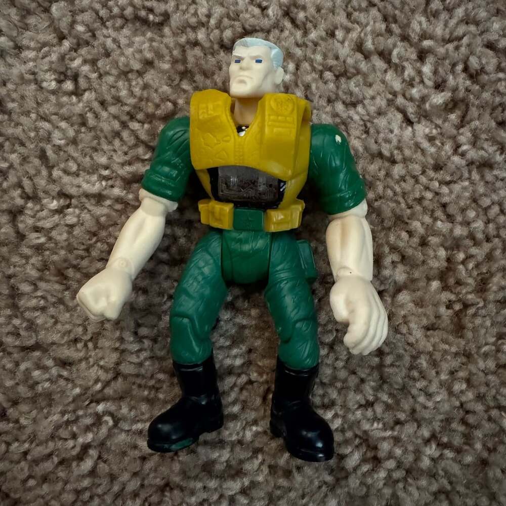 Burger King Small Soldiers Major Chip Hazard Action Figure 1998